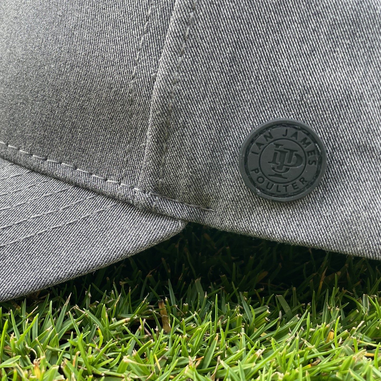 Grey "Two Balls" Hat