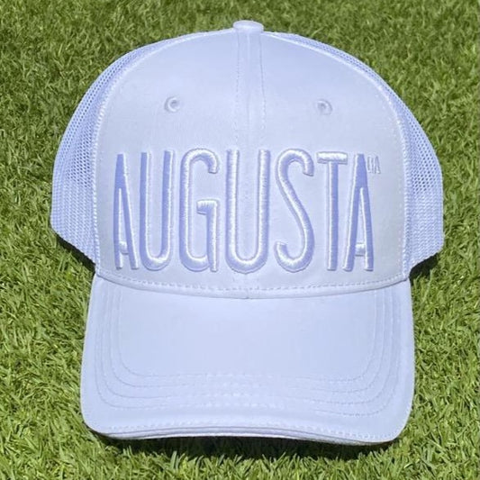 All White Augusta, GA Hat