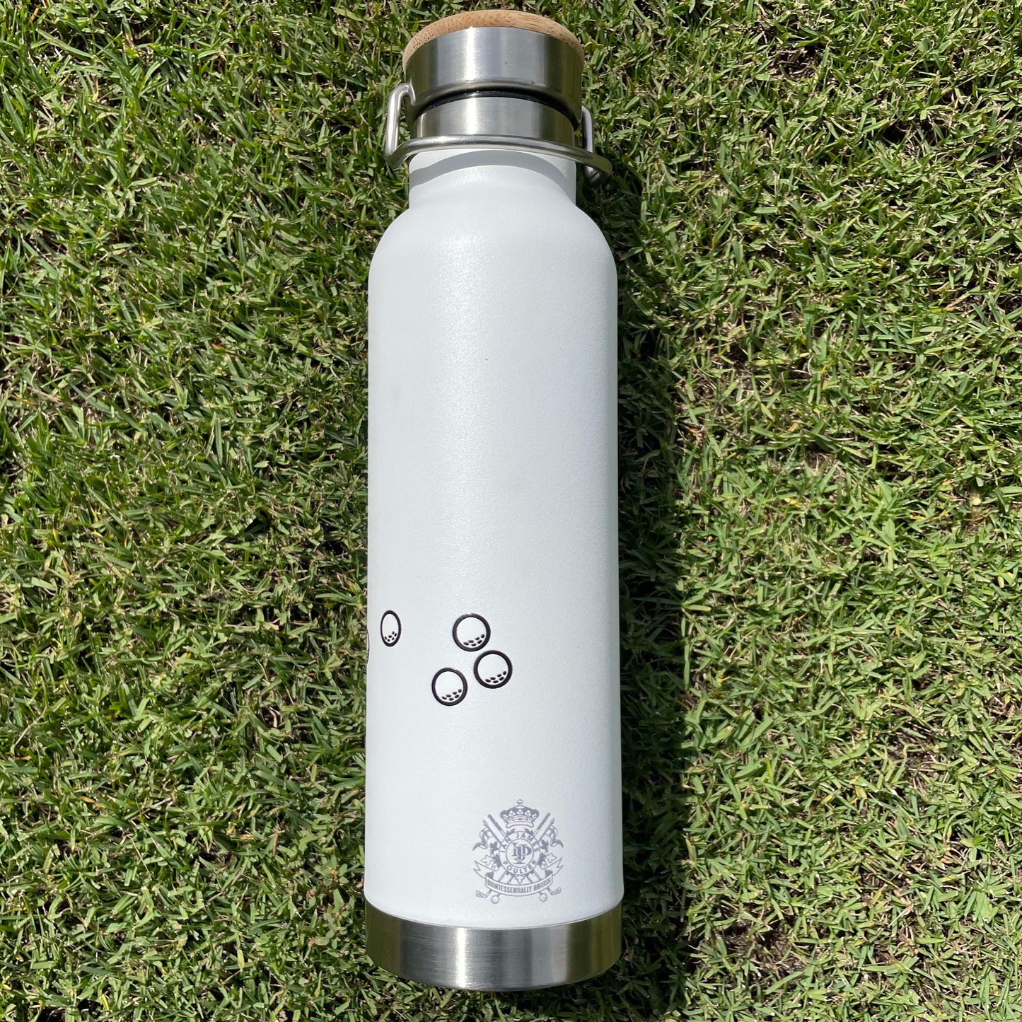 White "Shag" Water Bottle