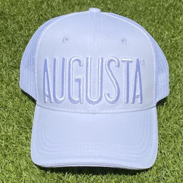 All White Augusta, GA Hat